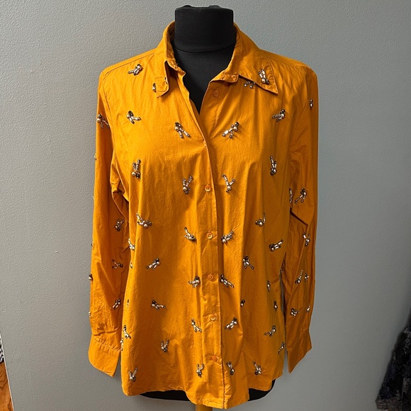 Anthropologie Dhruv Kapoor Button-Up Shirt - Picture 2 of 11